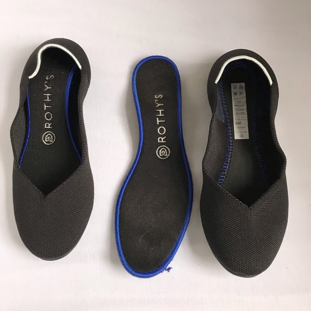 Rothy’s Flats Women Size 9M in Black